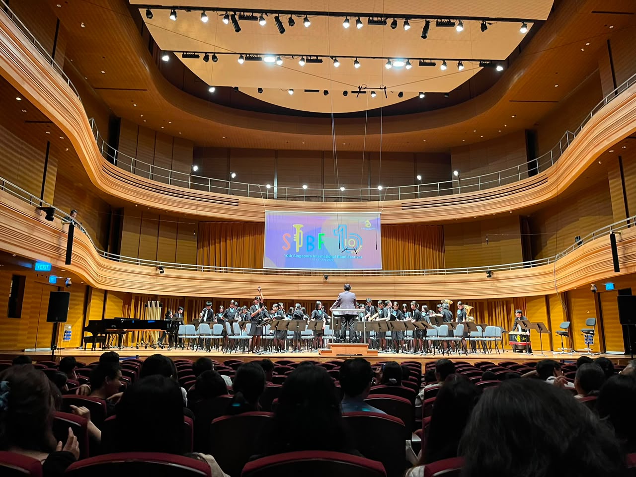图2 2026 新加坡国际管乐节（10th Singapore International Band Festival SIBF）赛事画面