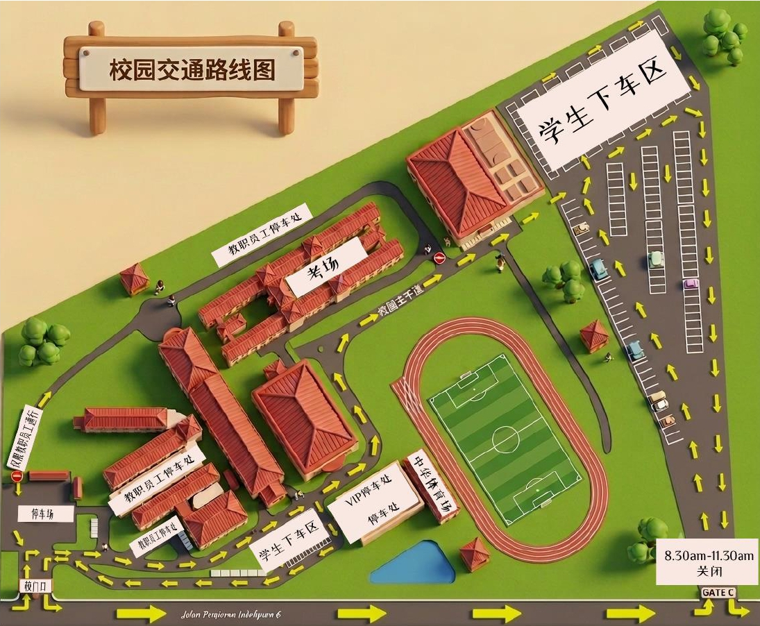 宽柔中学2027年度初一新生入学试注意事项